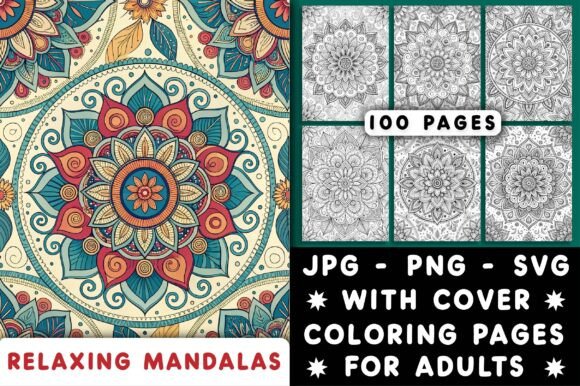 A Crafter's Review of Relaxing Mandalas SVG and Printable Graphics