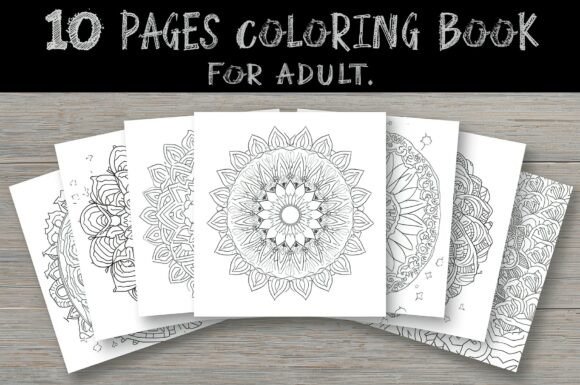 A Designer's Review of the Mandala Coloring Pages Set Graphics