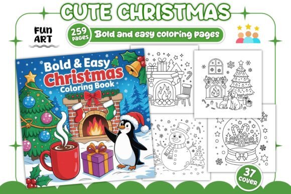 A Festive Asset for Graphics & Coloring Pages Amp