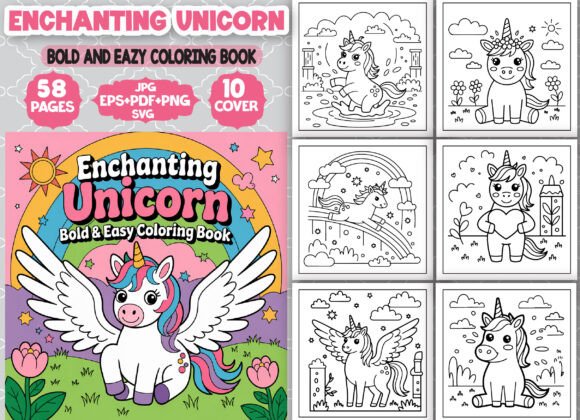 A Graphic Designer's Review: Enchanting Unicorn Coloring Pages