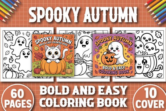 Crafting Cozy Spooky Graphics: A Coloring Book Review