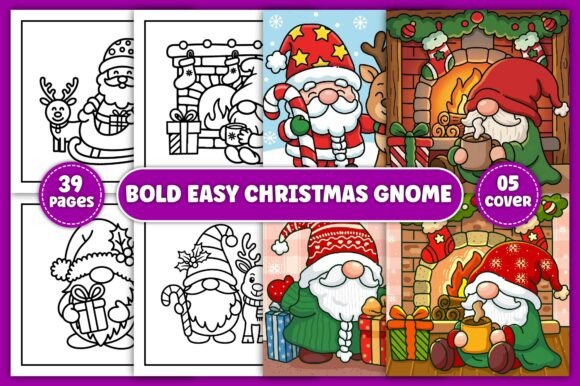 Evaluating Bold Easy Christmas Gnome Coloring Pages for Local Branding