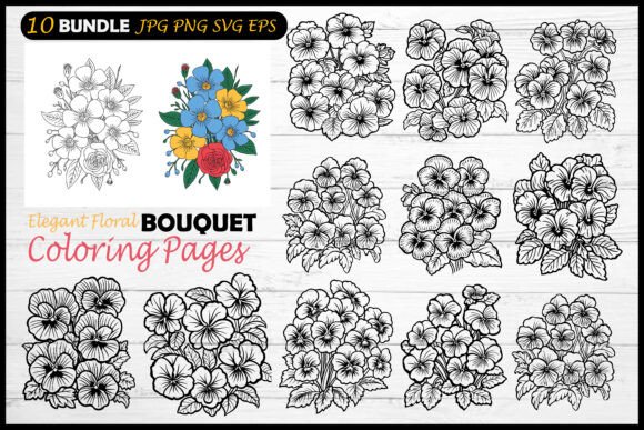 Evaluating Elegant Floral Bouquet for Embroidery Use
